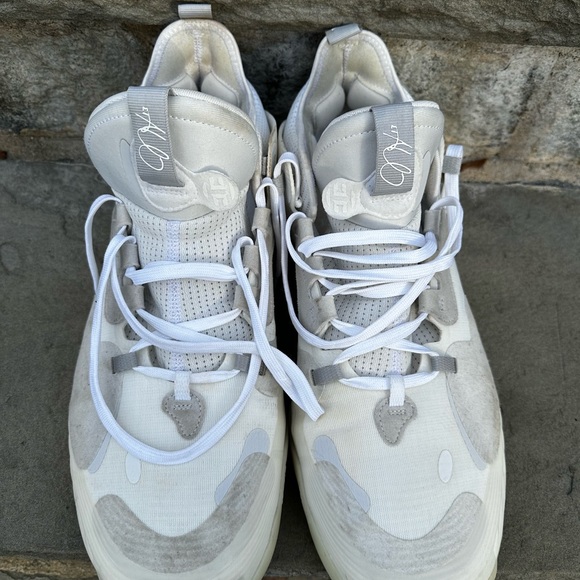 Adidas James Harden Vol. 5 Futurenatural (White Greone)- Size 15 - Picture 1 of 5